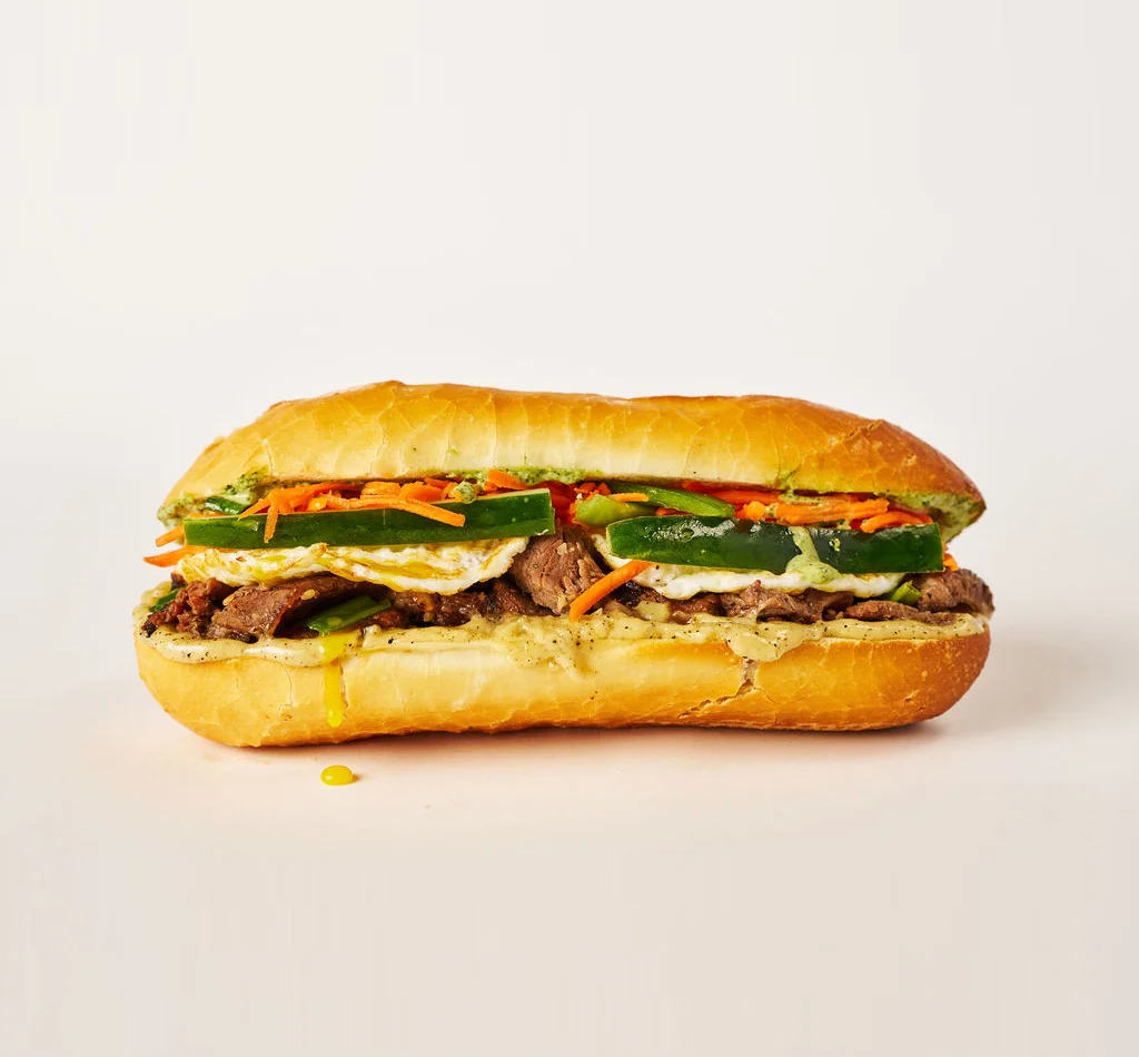 Steak and Egg Sandwich